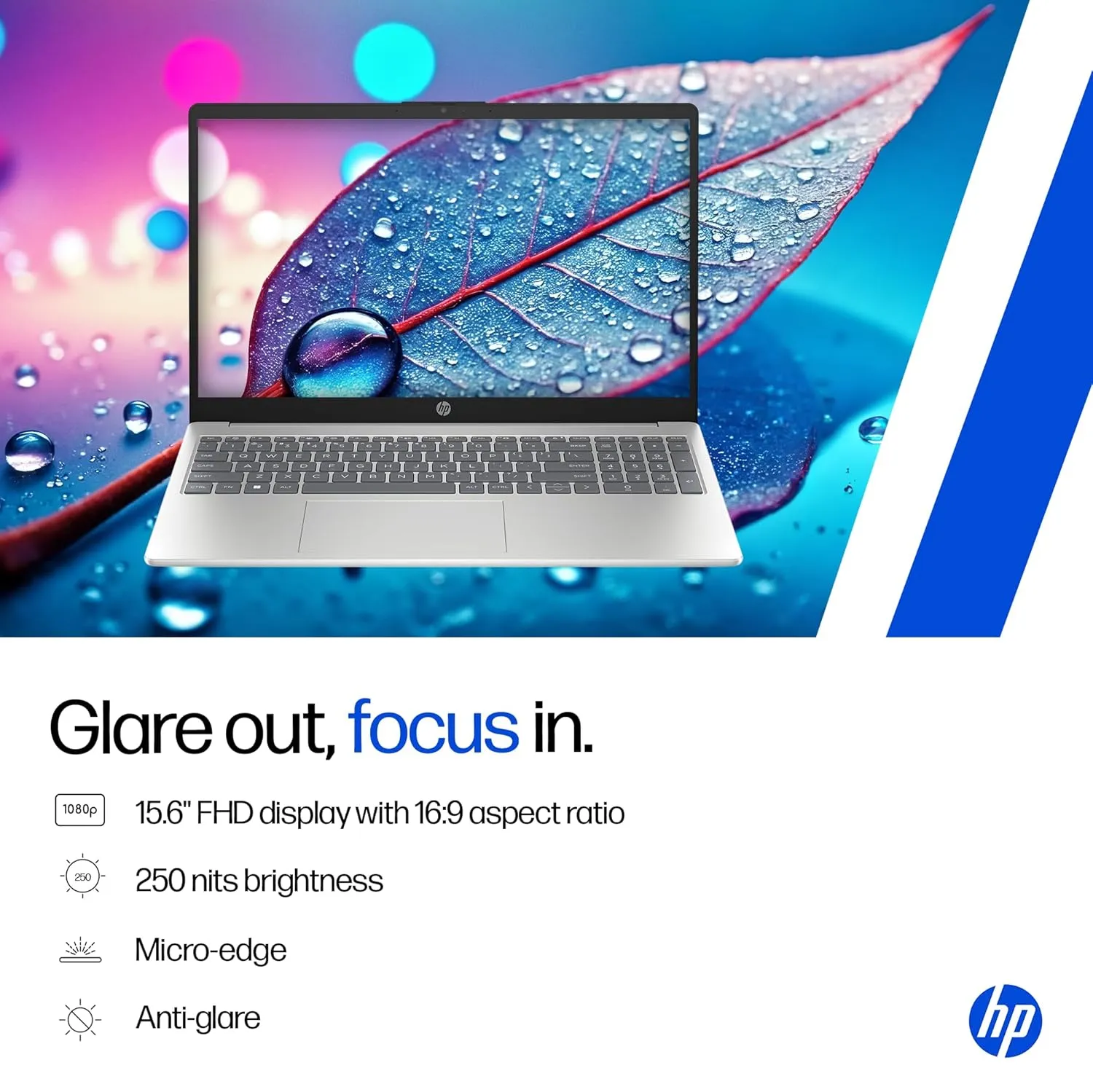 HP Laptop i5 13th Gen I5-fd0577TU Silver (16GB | 512GB | 15.6 | Win 11 Home) view 2